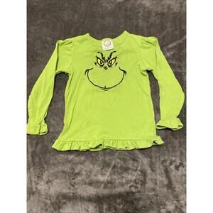 Grinch Who Stole Christmas Shirt Whoville Boutique 8 Green Long Sleeve Holiday